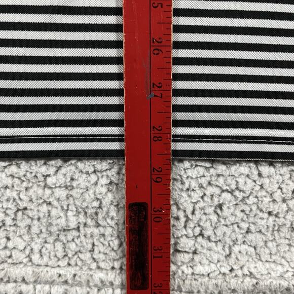 Johnnie O Polo Shirt Mens L Stripe Chicago Blackhawks Performance Stretch Golf - Picture 10 of 11